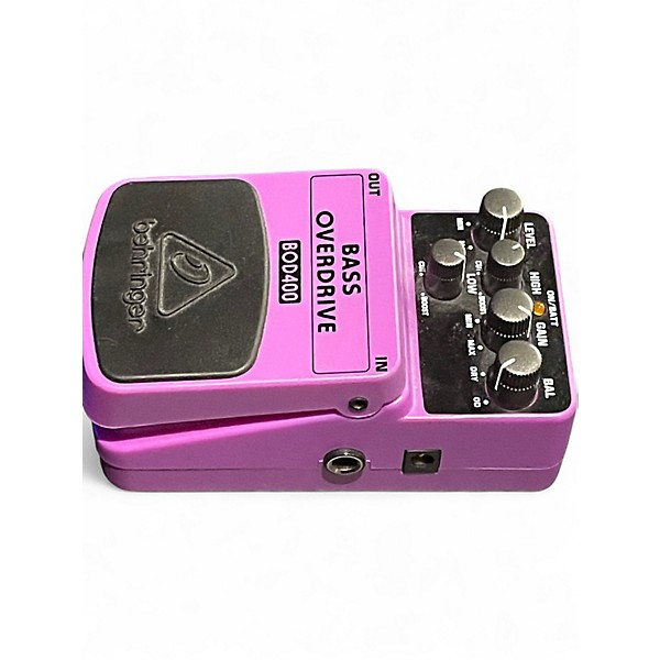 Used Behringer BOD400 Bass Overdrive Bass Effect Pedal