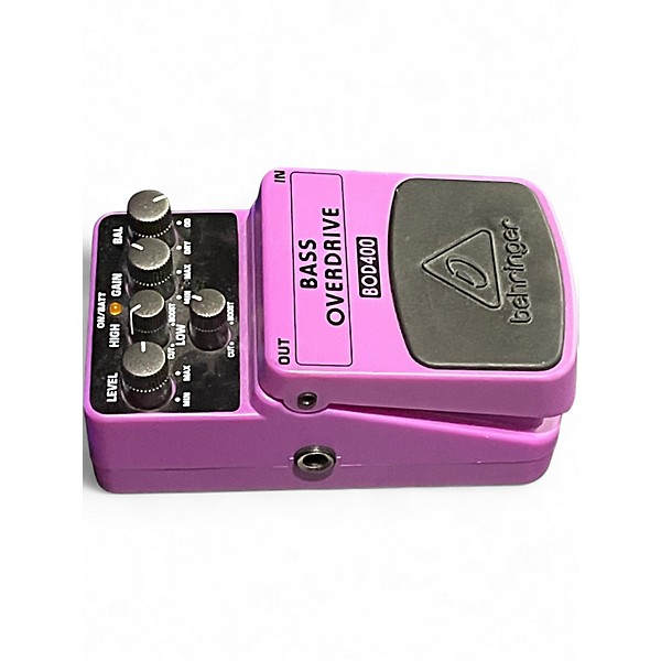 Used Behringer BOD400 Bass Overdrive Bass Effect Pedal