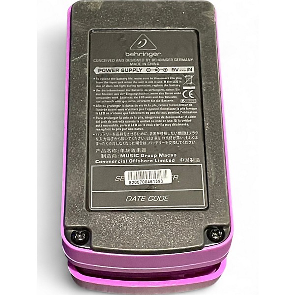 Used Behringer BOD400 Bass Overdrive Bass Effect Pedal