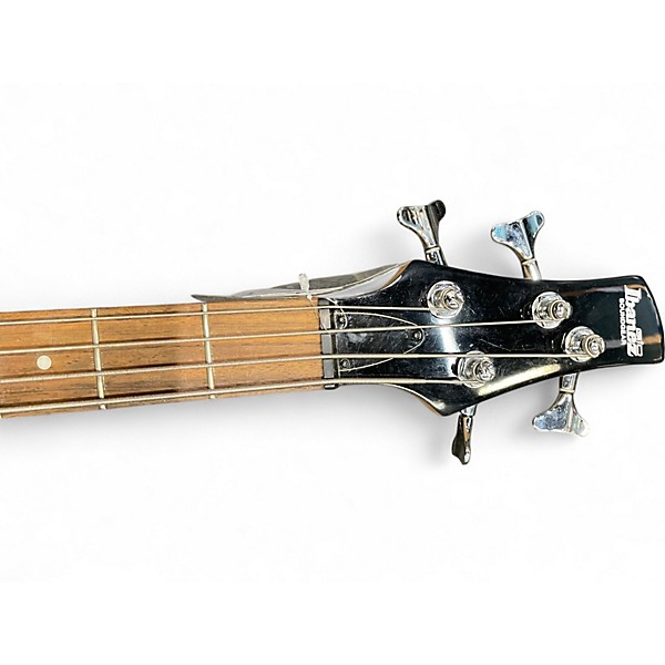 Used Ibanez GSR200 LH Transparent Red Electric Bass Guitar