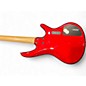 Used Ibanez GSR200 LH Transparent Red Electric Bass Guitar