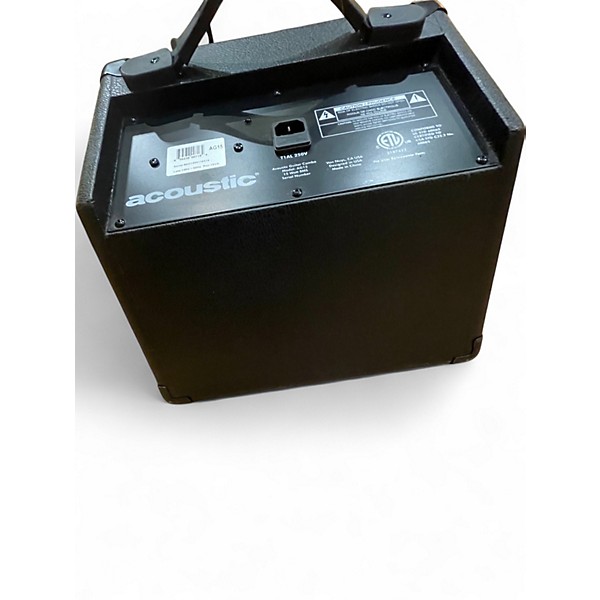 Used Acoustic AG15 15W 1X8 Acoustic Guitar Combo Amp