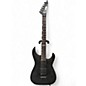 Used ESP LTD MH350FM SOLID BLACK Solid Body Electric Guitar thumbnail