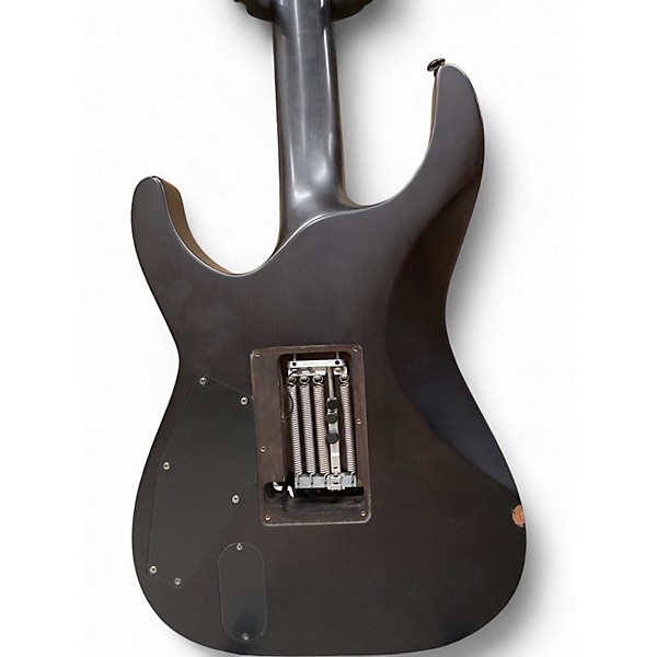 Used ESP LTD MH350FM SOLID BLACK Solid Body Electric Guitar