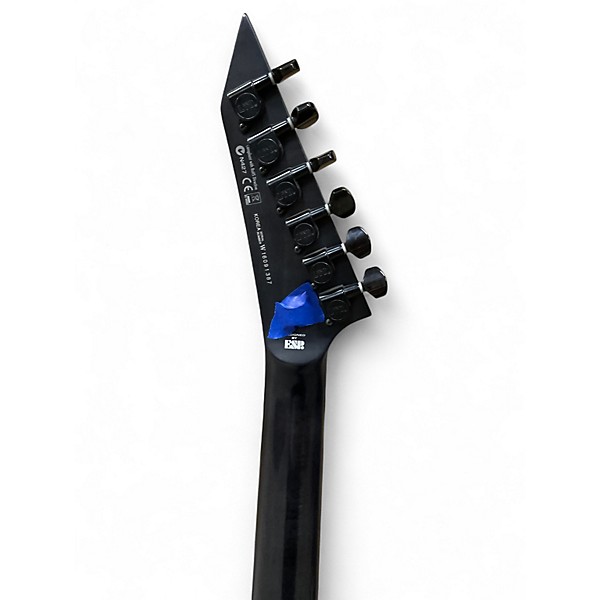 Used ESP LTD MH350FM SOLID BLACK Solid Body Electric Guitar