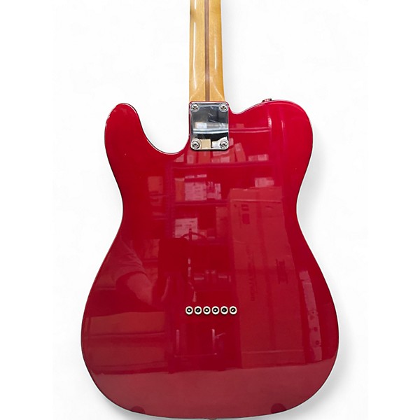 Used Fender Standard Telecaster Candy Apple Red Solid Body Electric Guitar