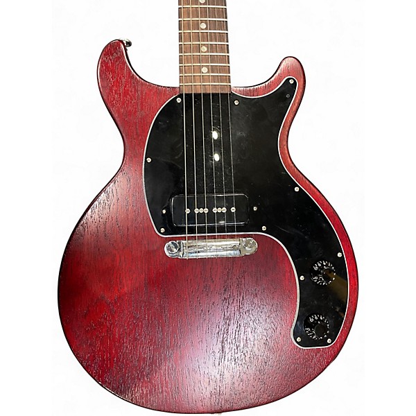 Used Gibson Les Paul Junior Double Cutaway Vintage Cherry Solid Body Electric Guitar