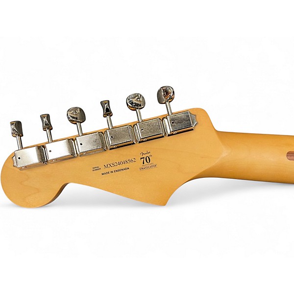 Used Fender Player II Stratocaster Black Solid Body Electric Guitar