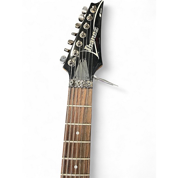 Used Ibanez S7420 Black Solid Body Electric Guitar