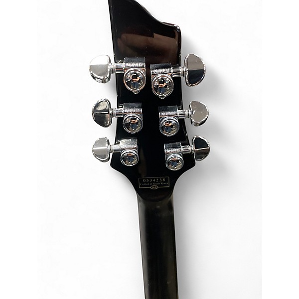 Used Schecter Guitar Research C1 Elite Black Solid Body Electric Guitar