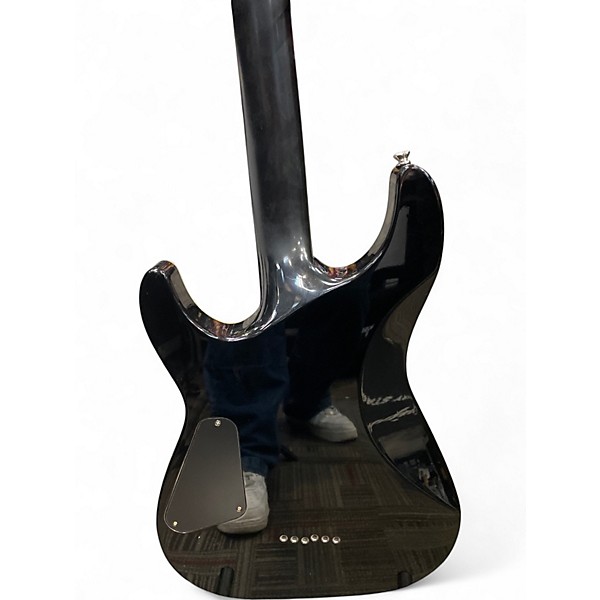 Used Schecter Guitar Research C1 Elite Black Solid Body Electric Guitar