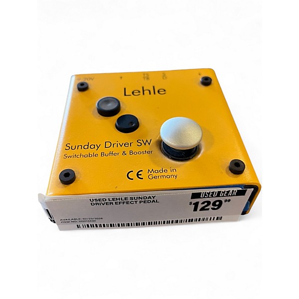 Used Lehle SUNDAY DRIVER Effect Pedal