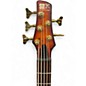 Used Ibanez SR805 5 String Amber Electric Bass Guitar