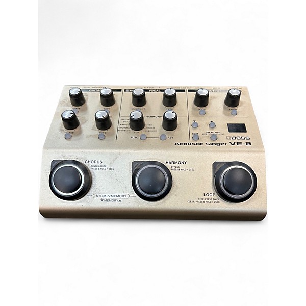 Used BOSS VE8 Acoustic Singer Effect Processor