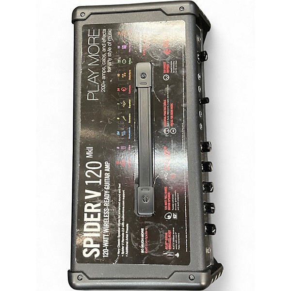 Used Line 6 Spider V 120 1x12 Guitar Combo Amp