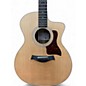 Used Taylor 214CE Natural Acoustic Electric Guitar thumbnail