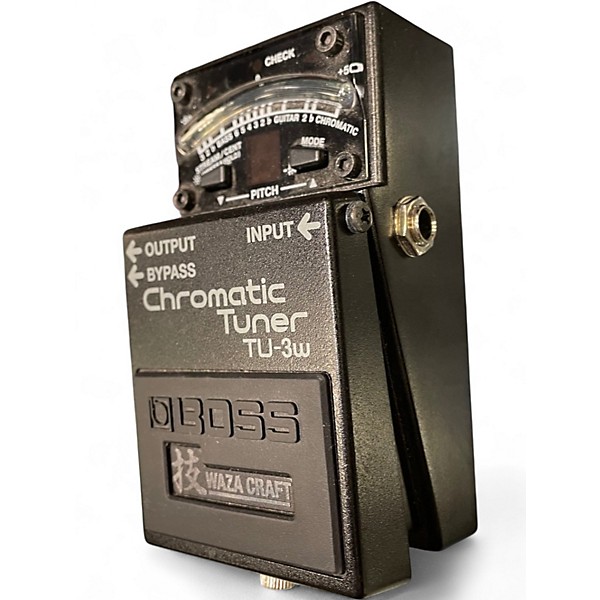 Used BOSS TU3W Waza Craft Chromatic Tuner Pedal