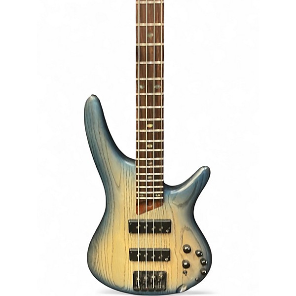 Used Ibanez SR600E COSMIC BLUE Electric Bass Guitar