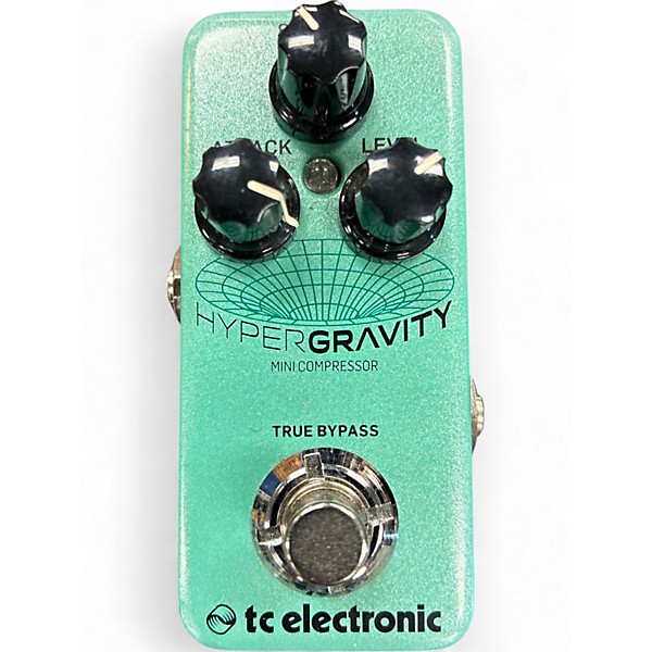 Used TC Electronic HyperGravity Compressor Mini Effect Pedal