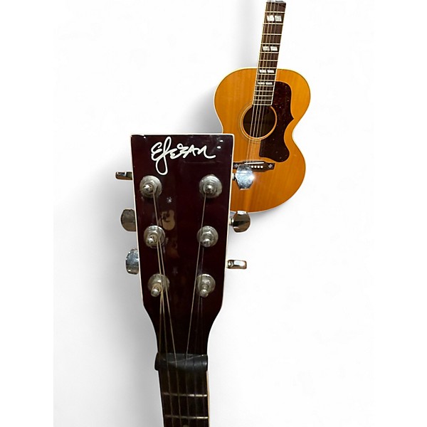 Used Esteban AL100 Black Acoustic Electric Guitar