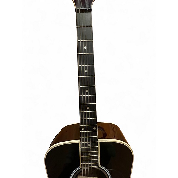 Used Esteban AL100 Black Acoustic Electric Guitar