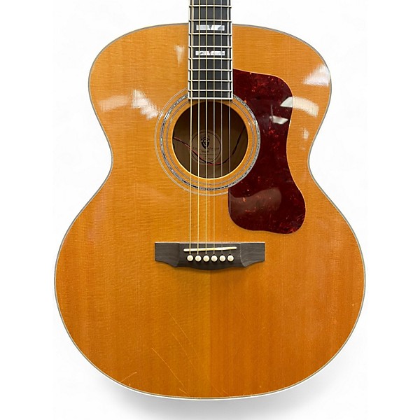 Used 2014 Guild F50 Natural Acoustic Electric Guitar