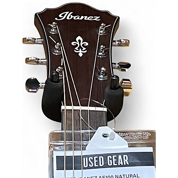Used Ibanez AE100 Natural Acoustic Electric Guitar
