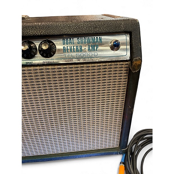 Vintage 1960s Fender DUAL SHOWMAN REVERB Tube Guitar Amp Head