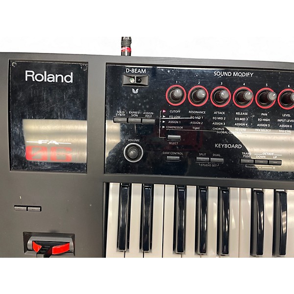 Used Roland FA06 Keyboard Workstation