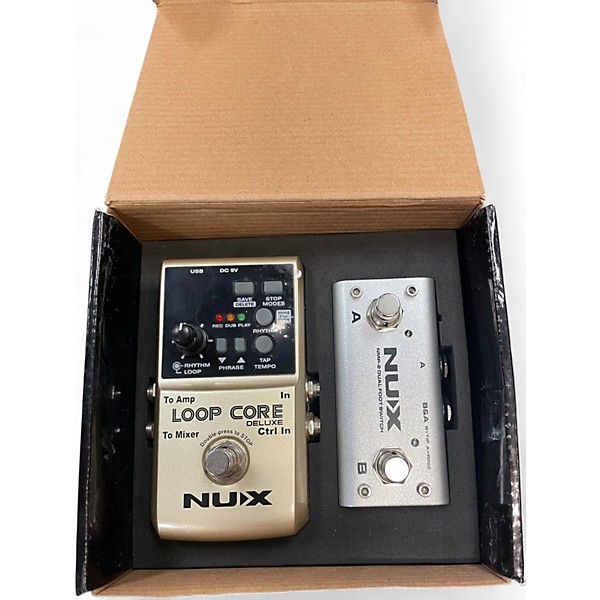 Used NUX Loop Core Bundle Pedal
