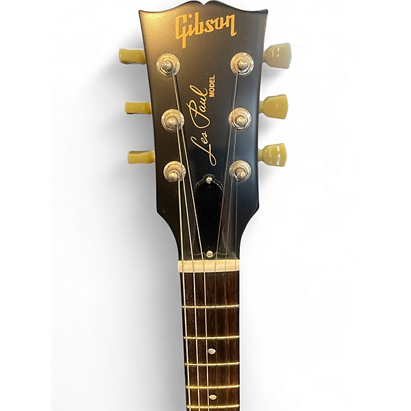 Used 2018 Gibson Les Paul 60s Tribute T Heritage Cherry Solid Body Electric Guitar