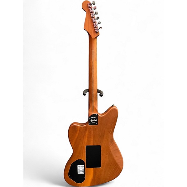 Used Fender American Acoustasonic Jazzmaster Natural Acoustic Electric Guitar