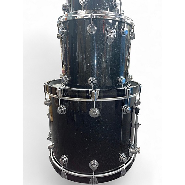 Used DW 3 Piece Collector's Series Black Ice Drum Kit