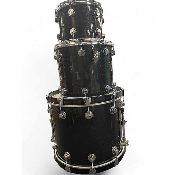 Used DW 3 Piece Collector's Series Black Ice Drum Kit