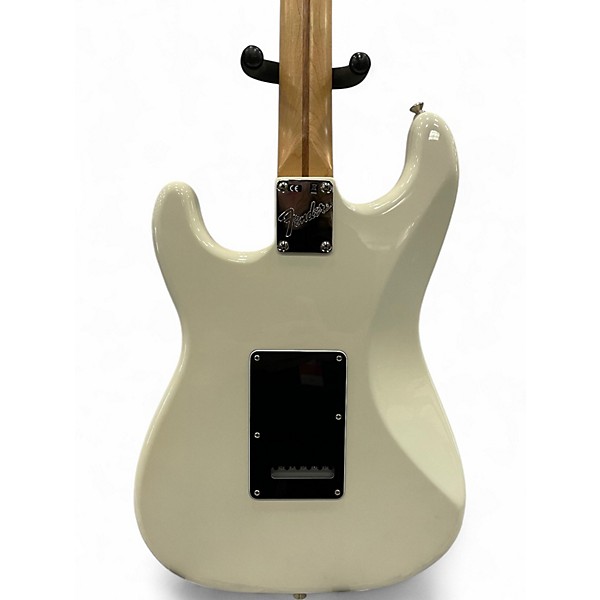 Used 2021 Fender American Performer Stratocaster SSS Aged White Solid Body Electric Guitar