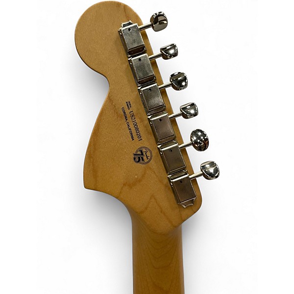 Used 2021 Fender American Performer Stratocaster SSS Aged White Solid Body Electric Guitar