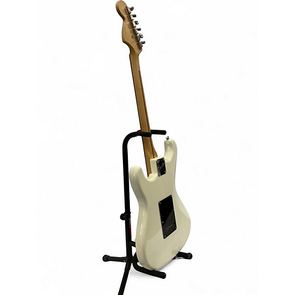 Used 2021 Fender American Performer Stratocaster SSS Aged White Solid Body Electric Guitar