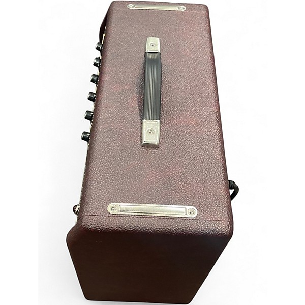 Used Fender 1965 Princeton Reverb 15W 1x12 Wine Red Tube Guitar Combo Amp