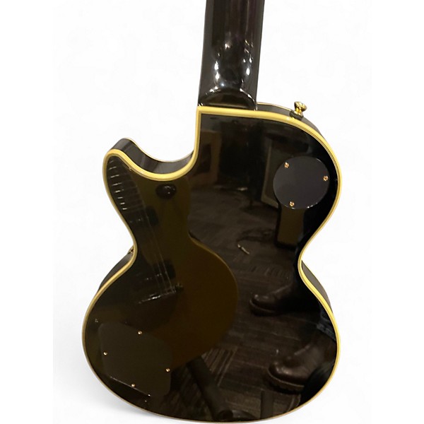 Used Epiphone Les Paul Custom Ebony Solid Body Electric Guitar