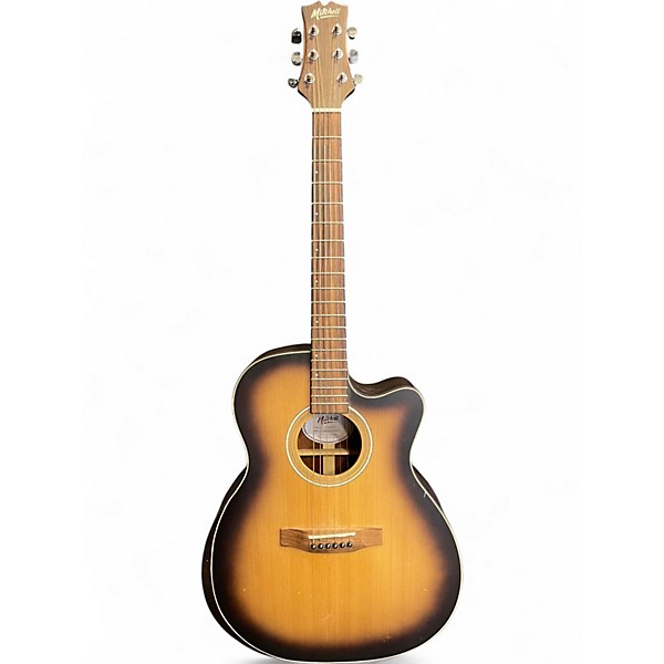 Used Mitchell T413CE-BST Terra Series Auditorium Edge Burst Acoustic Electric Guitar