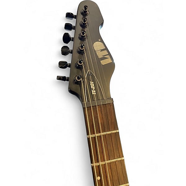 Used ESP ltd  te201 Black Solid Body Electric Guitar