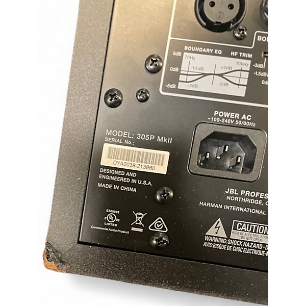 Used JBL 306P MKII PAIR Powered Monitor