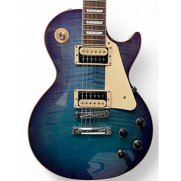 Used Gibson Les Paul Traditional Pro V Flame Top BLUEBERRY BURST Solid Body Electric Guitar