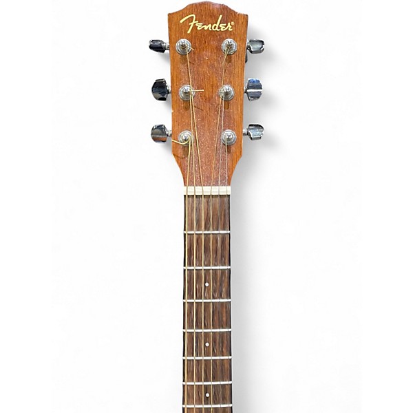 Used Fender CD60 Dreadnought Natural Acoustic Guitar