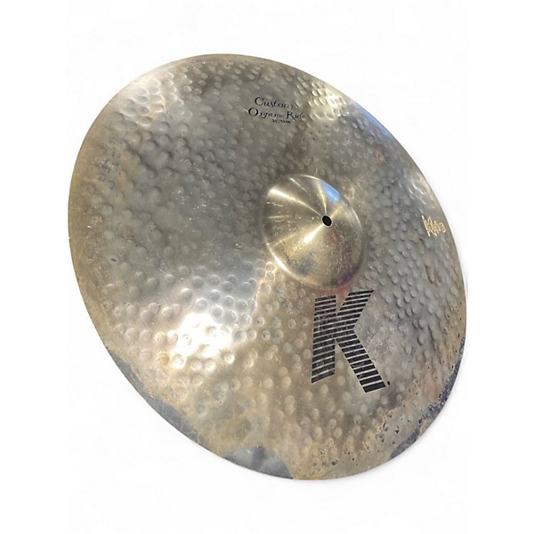 Used Zildjian 21in K Custom Organic Ride Cymbal