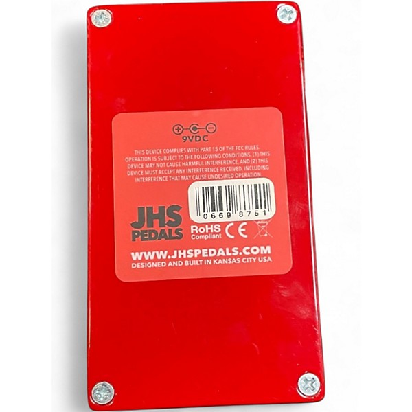 Used JHS Pedals Angry Charlie V3 Effect Pedal