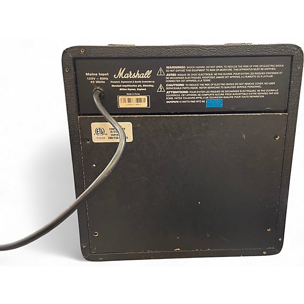 Used Marshall MG10CD 1X6.5 10W Guitar Combo Amp