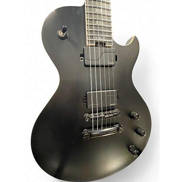 Used Schecter Guitar Research SOLO II SLS ELITE EVIL TWIN SATIN BLACK Solid Body Electric Guitar