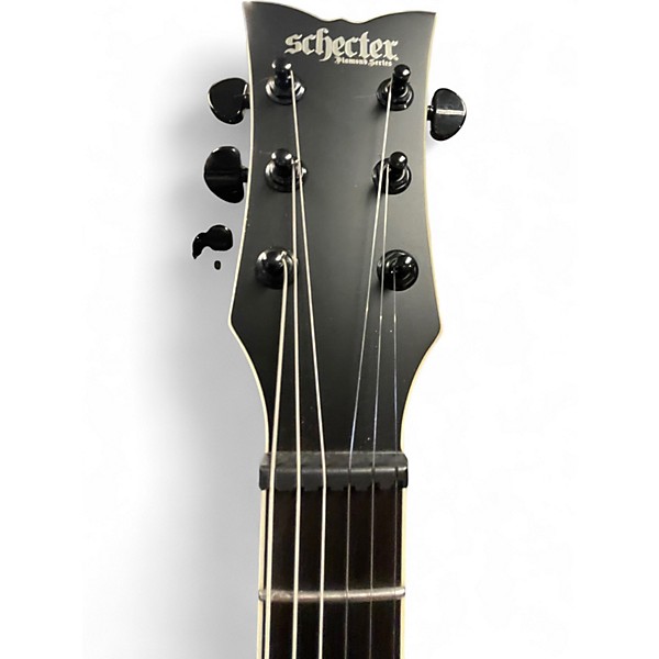Used Schecter Guitar Research SOLO II SLS ELITE EVIL TWIN SATIN BLACK Solid Body Electric Guitar
