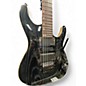 Used Ibanez S570AH SILVER WAVE BLACK Solid Body Electric Guitar